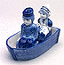 Salt+Pepper Boy & Girl in Boat