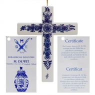 Delft Blue Cross Handpainted 